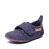 Bisgaard Unisex Kinder Casual Wool Slipper, Blau, 29 EU