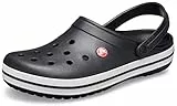 Crocs Unisex Erwachsene Crocband Clog Clog, Black, 45/46 EU