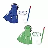 Bestway Hydro-Swim Tauch-Set für Kinder, Freestyle, ab 7 Jahren, Größe 37-41, Sortiert, 25019, Mehrfarbig