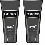 Montblanc Explorer Aftershave Balm, Linie: Explorer, Aftershave für Herren, Inhalt: 150ml (Packung mit 2)