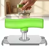 Flaschenöffner für Senioren, 2026 Neu Dosenöffner aus Edelstahl, Manuell Flaschenöffner, Einstellbarer Glasöffner Schraubdeckelöffner Deckelöffner Stainless Steel Jar Openers Küchen Gadgets (Grün)