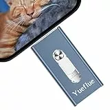 Yueflue 128GB USB Stick für lPhone Speicherstick, 3 in 1 USB Stick für lPhone Externer Speicher Speichern Sie mehr Fotos und Videos. Speicherstick für i0S/Pad/Android/PC.(Blau)