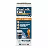 Granions Roll on Chondrostéo Stark, 11 Aktivstoffe (darunter Gaultheria HE), Kälteeffekt, Sofortige Linderung von Gelenk, Muskel, posttraumatischen Schmerzen, Ab 7 Jahren, Granions Französische Marke