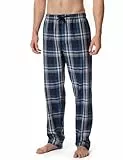 Schiesser Herren Lange Schlafhose Bio-Baumwolle-Mix + Relax Pyjamaunterteil, Multicolor 3_182192, 106 cm