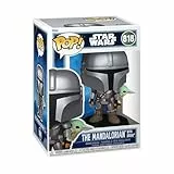 Funko POP! Star Wars: The Mandalorian and Grogu - The Mandalorian with Grogu - Sammelbare Vinylfigur - Geschenkidee - Offizielles Merchandise - Spielzeug für Kinder & Erwachsene