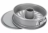 Städter We Love Baking Springform 26 cm rund, mit Flach- & Rohrboden, hochwertige Antihaftbeschichtung, PFAS-frei, hitzebeständig bis 250 °C, 3750 ml, Backform für Kuchen & Torten