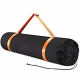 TOBWOLF Extra große Campingstuhltasche, 120 x 27cm, Faltbare Zelttasche mit Schultergurt, robuste Aufbewahrungstasche für Campingstühle, Campingzubehör für Zeltstangen, Angelstühle, Yogamatte