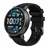 Amazfit Active Max Smartwatch 1,5' AMOLED-Display, 25 Tage Akku, Offline-Karten, NFC, GPS, 4GB Speicher, 170+ Sportmodi, 5 ATM Wasserschutz, Herzfrequenz- & Schlaftracking für Android & iPhone