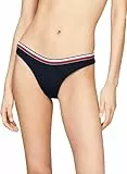 Tommy Hilfiger Damen Bikinihose Cheeky High Leg Sport, Blau (Desert Sky), L
