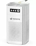 DAYETTE Tragbarer Luftreiniger für Allergiker, ideal für Schlafzimmer und Auto, mit Duftschwamm und HEPA 13 Filter gegen 99,97% von Staub, Pollen, Tierhaaren & Gerüchen, 15dB Ultra-Leise