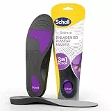 Scholl In-Balance Orthopädische Einlegesohlen für Damen & Herren – Fersensporn Schuheinlagen bei Fuß- und Fersenschmerzen, Fußgewölbestütze bei Plantarfasziitis, Plattfüßen und Überpronation, 37-39,5