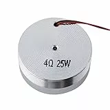 Cocoarm Bass-Shaker-Resonanz, 50 Mm 2-Zoll-Resonanzlautsprecher, All-Frequenz-Resonanzlautsprecher, Vibration, Rund für die Klangwiedergabe und Klangerweiterung von Geräten (4Ω 25W)