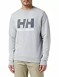 Helly Hansen Herren HH Logo Crew Sweat, Grau-Melange, S
