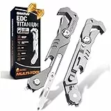 GIRIAITUS 7 in 1 Multifunction Camping zubehör mit Klappmesser Glasbrecher Schraubendreher EDC Utility Knife Leichtes Multitool Taschenwerkzeug für Wandern, Camping Geschenke für männer, Ehemann