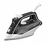 Rowenta Dampfbügeleisen Effective DX1530 | Hohe Effizienz | Leicht zu bedienen | Transparenter Wassertank | 2000W | 30 g/Min. Dauerdampf, 100 g/Min. Dampfstoß | Kratzfeste Edelstahl-Bügelsohle