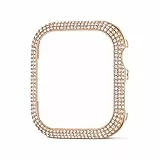 Swarovski, Sparkling Gehäuserahmen passend zur Apple Watch ®, Roségoldfarben, 40 mm, One Size