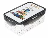 P:os 34995 - Mainzelmännchen Brotdose für Kinder mit 2 herausnehmbaren Einsätzen, Lunchbox aus Kunststoff mit 4 Clip-Verschlüssen, Vesperdose für Kindergarten, Schule und Freizeit