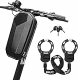 IMAYCC E Scooter Schloss,94cm Handschellenschloss mit Aufhängetasche, Sicheres Fahrradschloss aus gehärtetem Stahl, Diebstahlschutz für E-Scooter, Elektrofahrrad, Motorrad, Roller