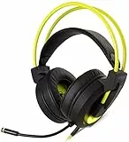 snakebyte PC HEADSET PRO - 7.1 Virtual Surround Sound Gaming Headset with adjustable microphone, eSports headphones with noise suppression, mute / volume & bass boost control, LED lighting