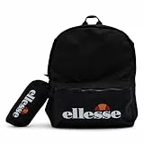 Ellesse Ralfa Backpack and Pencil Set Rucksack and Federmäppchen schwarz
