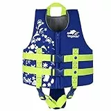 Gogokids Jungen Mädchen Schwimm Weste Schwimmen Jacke - Kinder Schwimmende Badeanzug Bademode Schwimmtraining Kleinkind Lernt Schwimmen