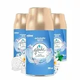 Glade (Brise) Automatic Spray Nachfüller Vorteilspack, Raumduft, Pure Clean Linen, 3er Pack (3 x 269 ml)
