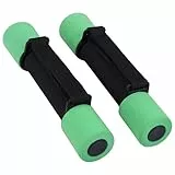 BELLE VOUS 2er Set Hanteln mit Schaumstoffgriff - Mit Gurten für Heimtraining - Je 0,5 kg - Kleine Hanteln - Dumbbell - Hanteln Frauen Set - Hanteln Männer - Pilates Gewichte
