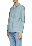 s.Oliver Slim Fit: Gemustertes Hemd aus Baumwollstretch