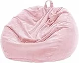 Nobildonna Sitzsackstuhl für Kinder und Erwachsene, nur Bezug (Keine Füllung) für Sofa-Stofftiere, 110 x 89 cm