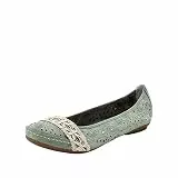 Rieker Damen-Ballerinas 41466-52 grün / 52 Gr. 39
