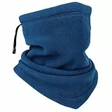 HASAGEI Schlauchschal Herren, Winter Winddicht Multifunktionstuch, Motorrad Halstuch Herren, Loop Schal Damen, Warm Halten Fleece Neckwarmer Für Outdoor Skifahren Fahrrad Laufen