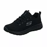 Skechers Damen Graceful Get Connected Sneaker,Black, 39 EU