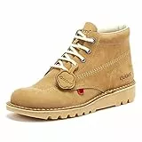 Kickers Kick Hi Herren Braun Nubuck Stiefel-UK 9 / EU 43