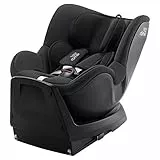 BRITAX RÖMER Reboarder DUALFIX PLUS, inklusive Neugeboreneneinsatz und ISOFIX, für Kinder von 40-105 cm (i-Size), Geburt - 4 Jahre, Midnight Grey
