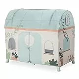 hauck Spielzelt Überwurf für Kinderreisebetten mit einer Liegeflächenbreite von 60 cm, Kompatibel mit Dream N Play Plus, Sleep N Play Go Plus, Play N Relax Center (Travel Bed Cover, Plants)