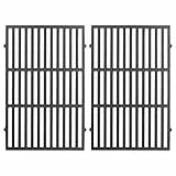 GIRXZYBX 7638 7639 7525 7527 44,5 cm Grillroste für Weber Spirit 300 Serie 310 E310 320 S310 S320 (Bedienknöpfe vorne) Gekauft, Gusseisen Rost Ersatzteile für Weber Spirit 300 and Spirit II 300