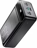 PDBEST Power Bank 60000mAh 22,5W Powerbank PD USB C Schnellladefunktion Externe Akku mit 4 Ausgänge und 3 Eingänge, kompatibel mit iPhone, Tablets, iPad usw