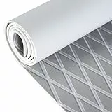 KXKZREN Eva-Schaum Boot Bodenbelag selbstklebend 6mm dick Anti-Rutsch Marine Bodenbelag Matte 238.4x111.6cm Rauten-Muster Bootsboden für Jachten Motorboot Wohnmobil Kühleraufsätze Fischerboot
