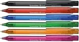 Schneider Fave Kugelschreiber (Druckmechanik, M) 50er Packung sortiert, blau