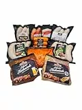 Barbecue Party Grillpaket Fleisch und Wurst mit Bratwürsten, Hähnchen Grillfleisch Steak mariniert vom Schwein, Käsegriller, Rauchwurst - 10x Grillspezialitäten im Grillset