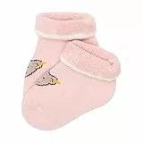 Steiff Unisex Baby kurz Socken GOTS, Silver PINK, 18