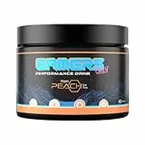 Gamers Only Gaming Booster Hyper Peach Ice Tea [MIT KOFFEIN & ZERO ZUCKER ] 40 Portionen | Energy Drink Pulver | Erhöht die Konzentration & Reaktionen | 125MG Koffein & L-Tyrosin & Vitaminen