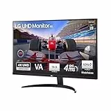 LG 32UR500K-B UltraFine 4K HDR Monitor 80 cm 31.5 Zoll 3840 x 2160 Pixel 4K Ultra HD LCD 4 ms Schwarz