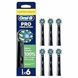 Oral-B Aufsteckbürsten Pro CrossAction Schwarz 6er