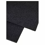 Hama 00111870 Filterzubehör für Herdglocke - Zubehör für Kamin (Filter, schwarz, Polyester, 470 mm, 570 mm, 2 Stück (S))
