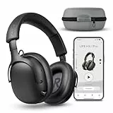 MEDION Over Ear Kopfhörer HX-1 Pro (kabellos, Hybrid Active Noise Cancelling ANC, Bluetooth 6.0, Wireless, 7+1 EQ Presets, bis zu 190 Stunden Akkulaufzeit, IPX4 Spritzwasserschutz) urban anthrazit
