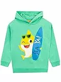 Pinkfong Jungen Kapuzenpullover Baby Shark Grün 86