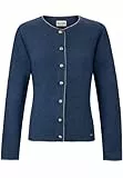 Stockerpoint Marissa Damen Trachtenstrickjacke, Nachtblau Kiesel, 42