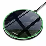 20W Fast Wireless Charger,Schnelles Kabellosen Ladepad Induktions Ladegerät für Apple iPhone 17 16 15 14 13 12 11 Pro XS AirPods 4/3/2 Samsung Galaxy S25/S24 Note/Pixel/LG G8/Xperia/Lumia