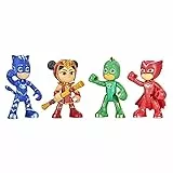 PJ Masks Pyjamahelden und An Yu Figurenset, 4 bewegliche Action-Figuren und 1 Accessoire für Kinder ab 3 Jahren, F2642